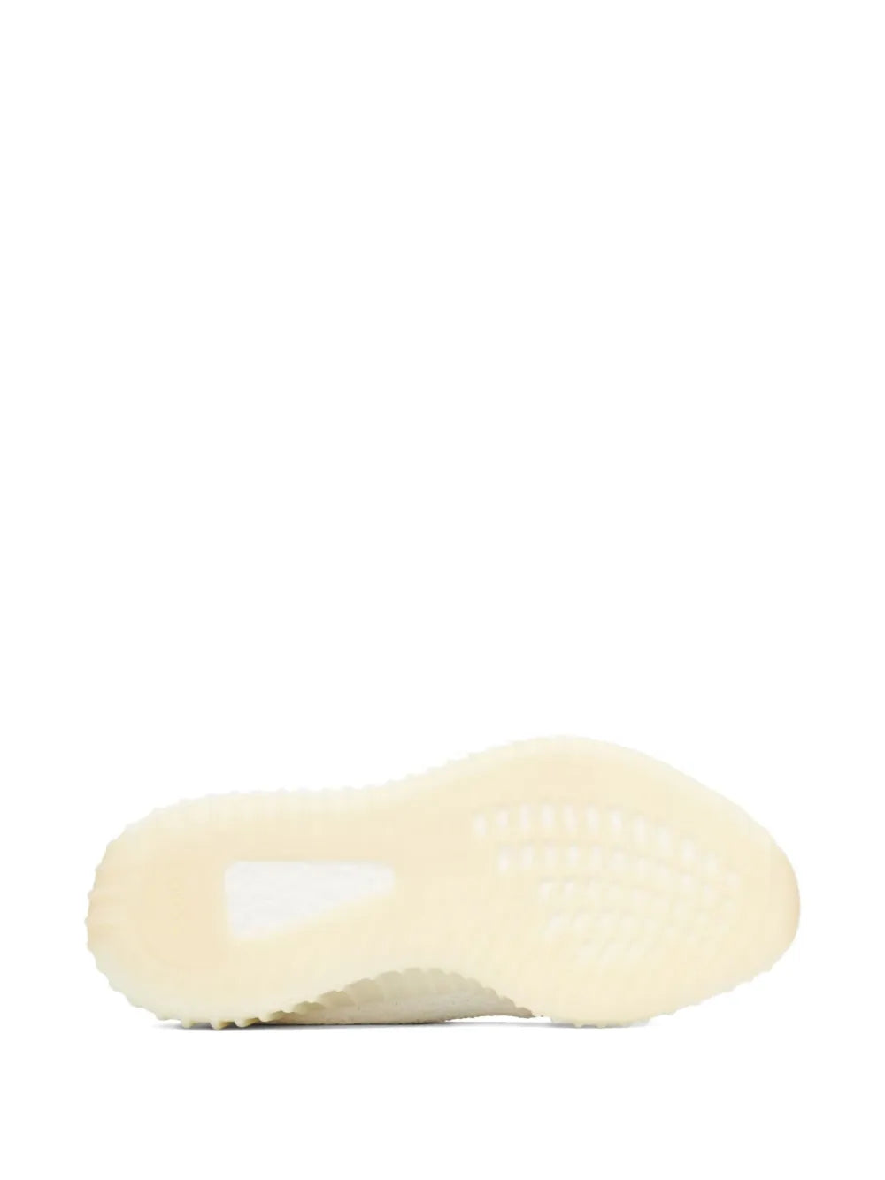 adidas Yeezy Boost 350 V2 Triple White Sneakers — White — Size US M 5.5 - US W 7 — Top View