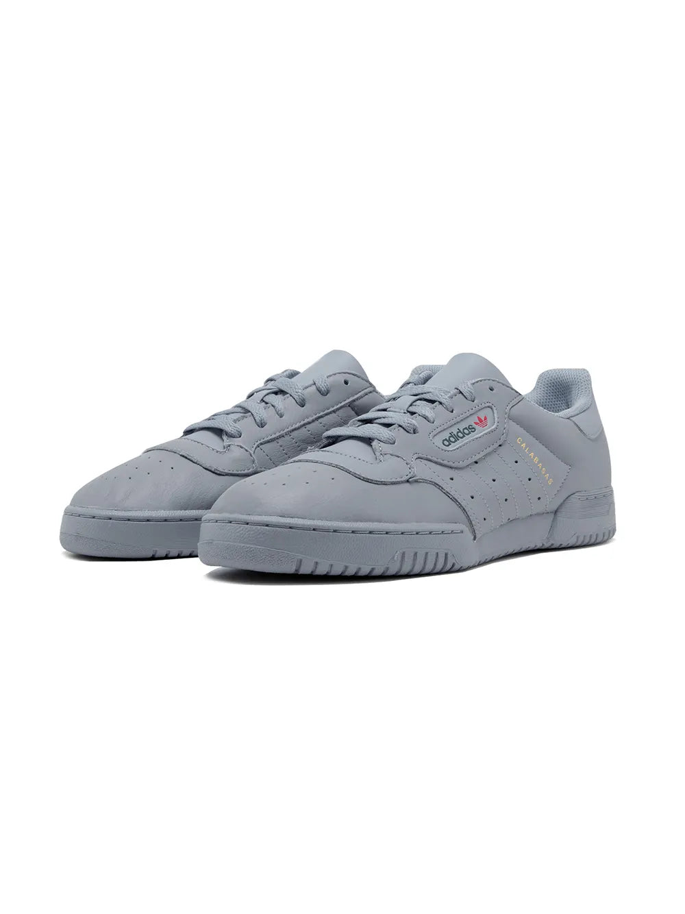 adidas Yeezy Powerphase Grey Sneakers — Grey — Size US M 3.5 - US W 5 — Side View
