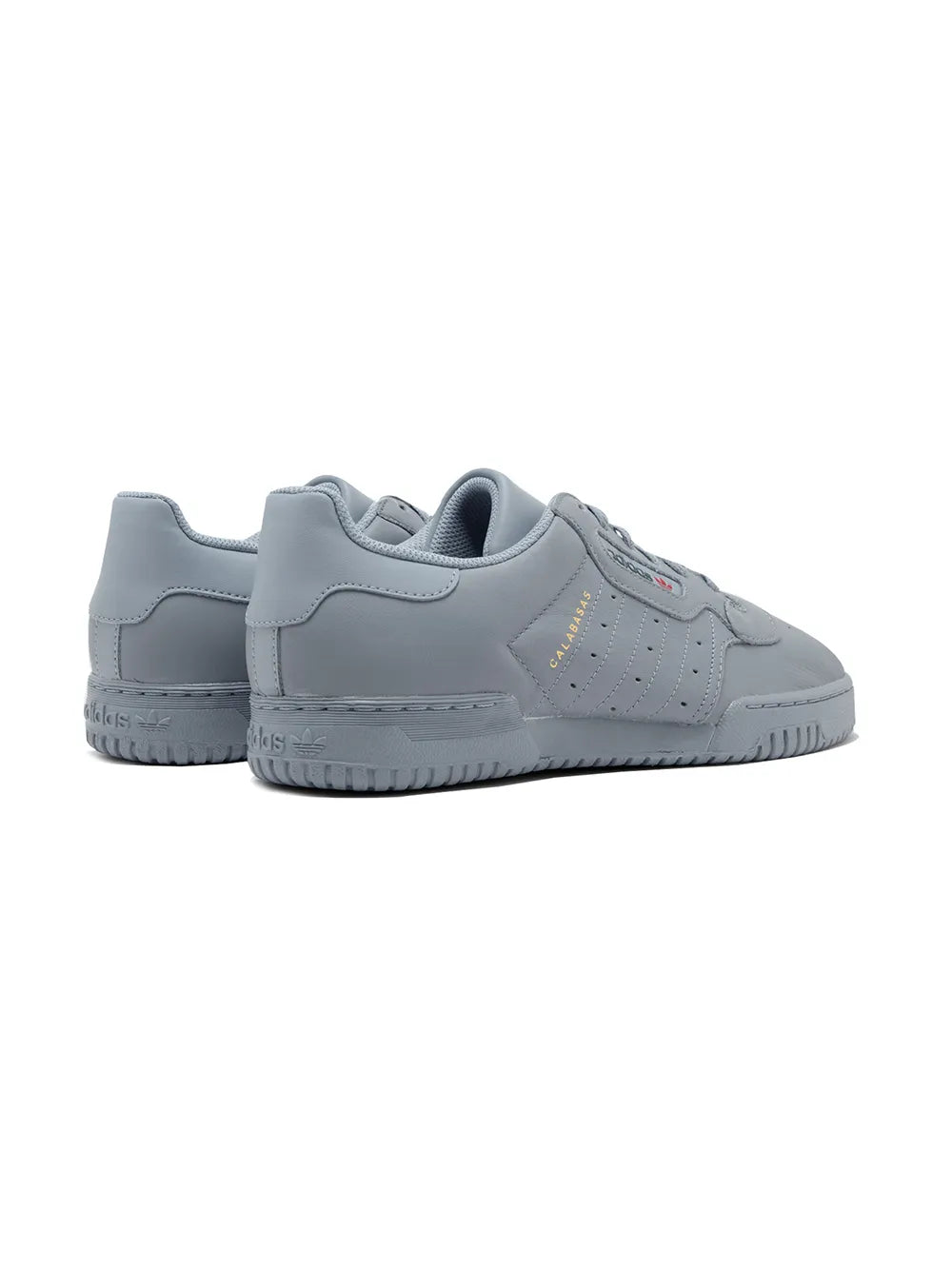 adidas Yeezy Powerphase Grey Sneakers — Grey — Size US M 3.5 - US W 5 — Back View