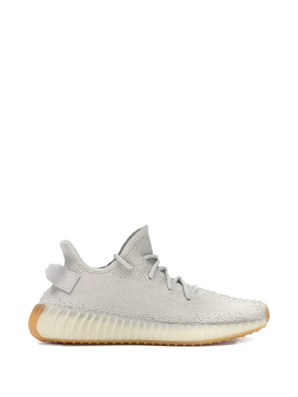 adidas Yeezy Boost 350 V2 Sesame Sneakers — Light Grey — Size US M 5.5 - US W 7 — Back View