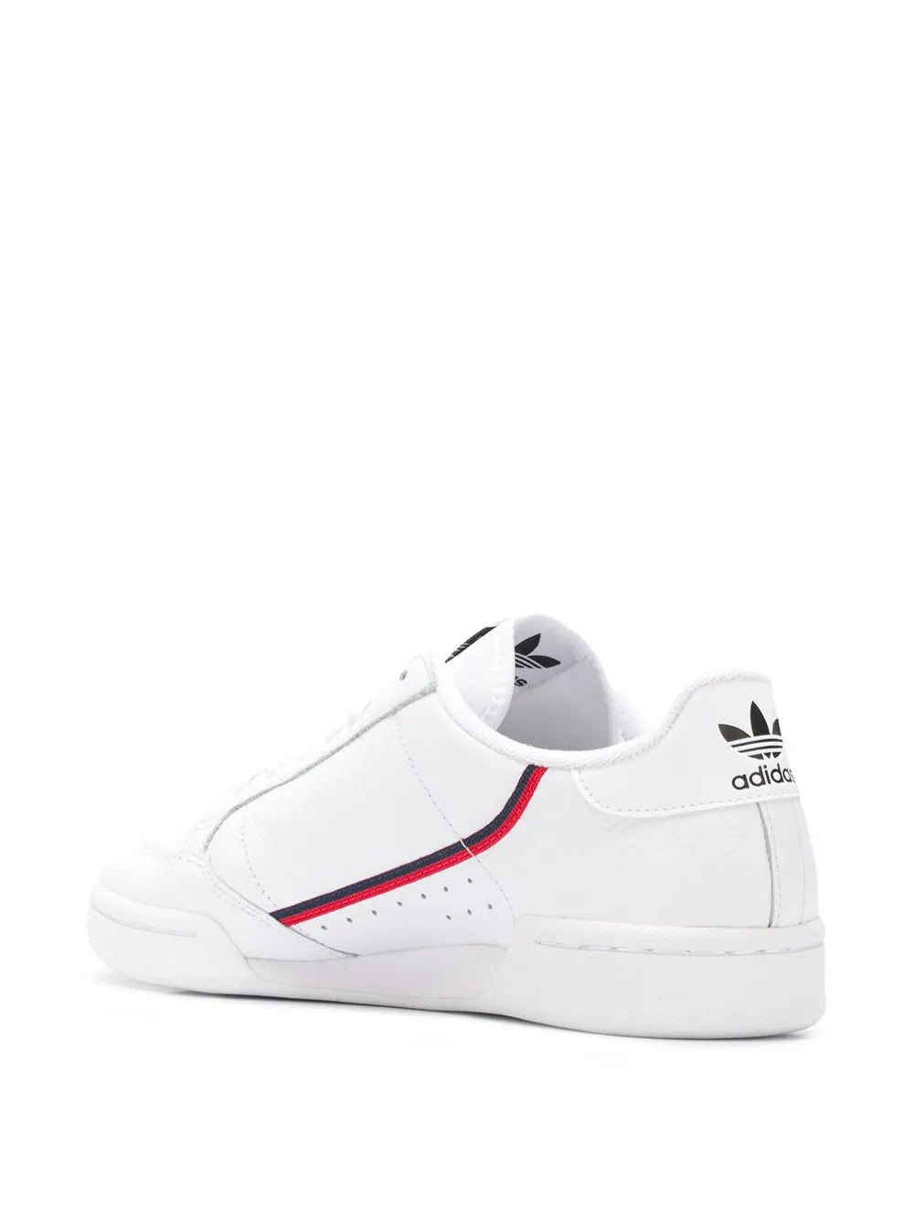 adidas Continental 80 Sneakers — White — Size US M 8.5 - US W 10 — Back View