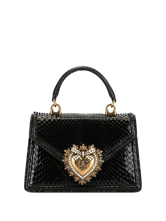 Dolce Gabbana Small Devotion Top Handle Bag — Same as shown — Size One Size — Front View