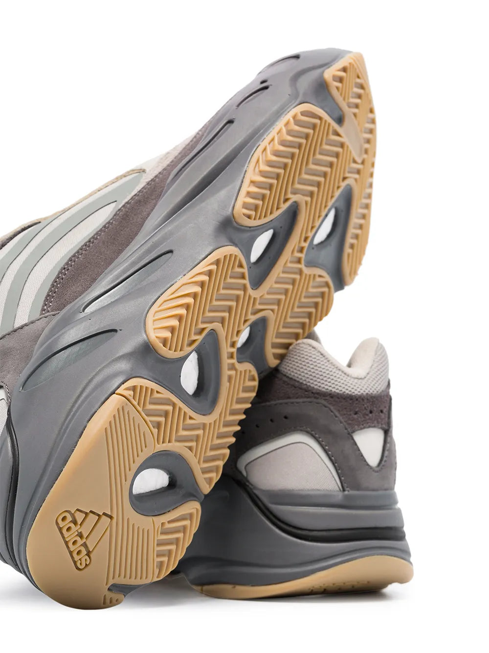 adidas Yeezy Boost 700 V2 Tephra Sneakers — Grey — Size US M 8.5 - US W 10 — Back View