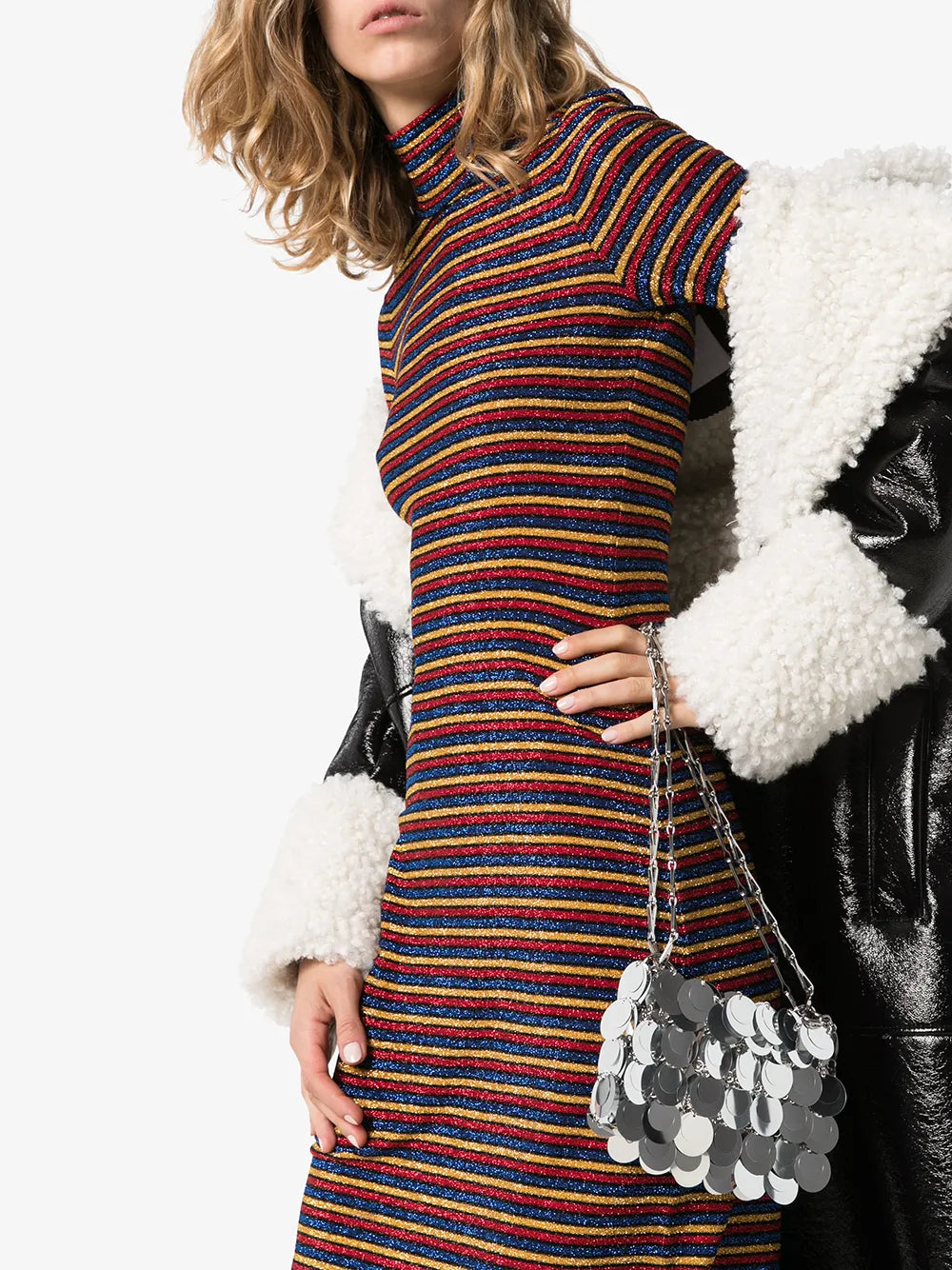 Rabanne Nano 69 Shoulder Bag — Same as shown — Size One Size — Side View