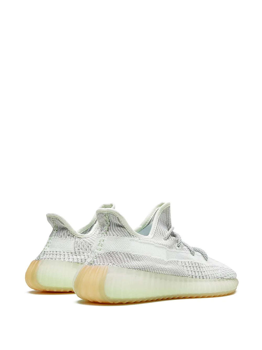 adidas Yeezy Boost 350 V2 Yeshaya Sneakers — Yeshaya Grey — Size US M 7.5 - US W 9 — Back View