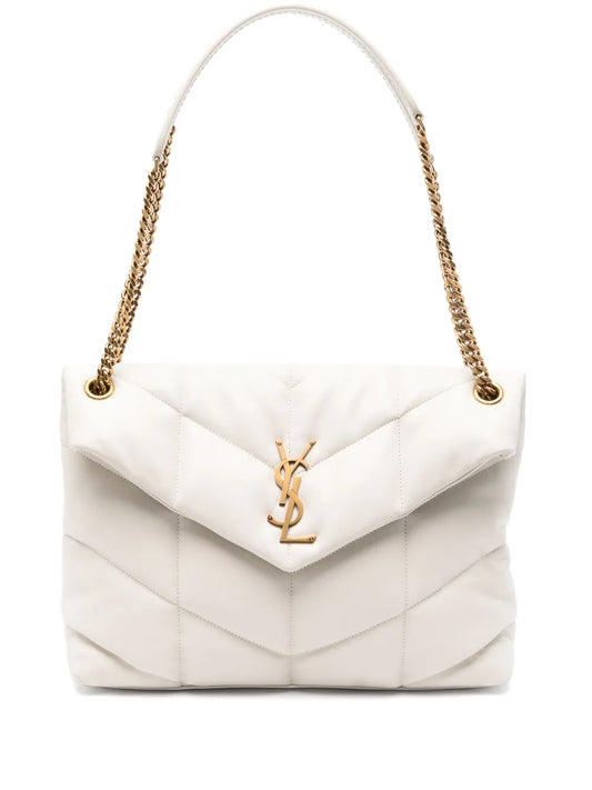 Saint Laurent Medium Loulou Puffer Shoulder Bag — Same as shown — Size One Size — Front View