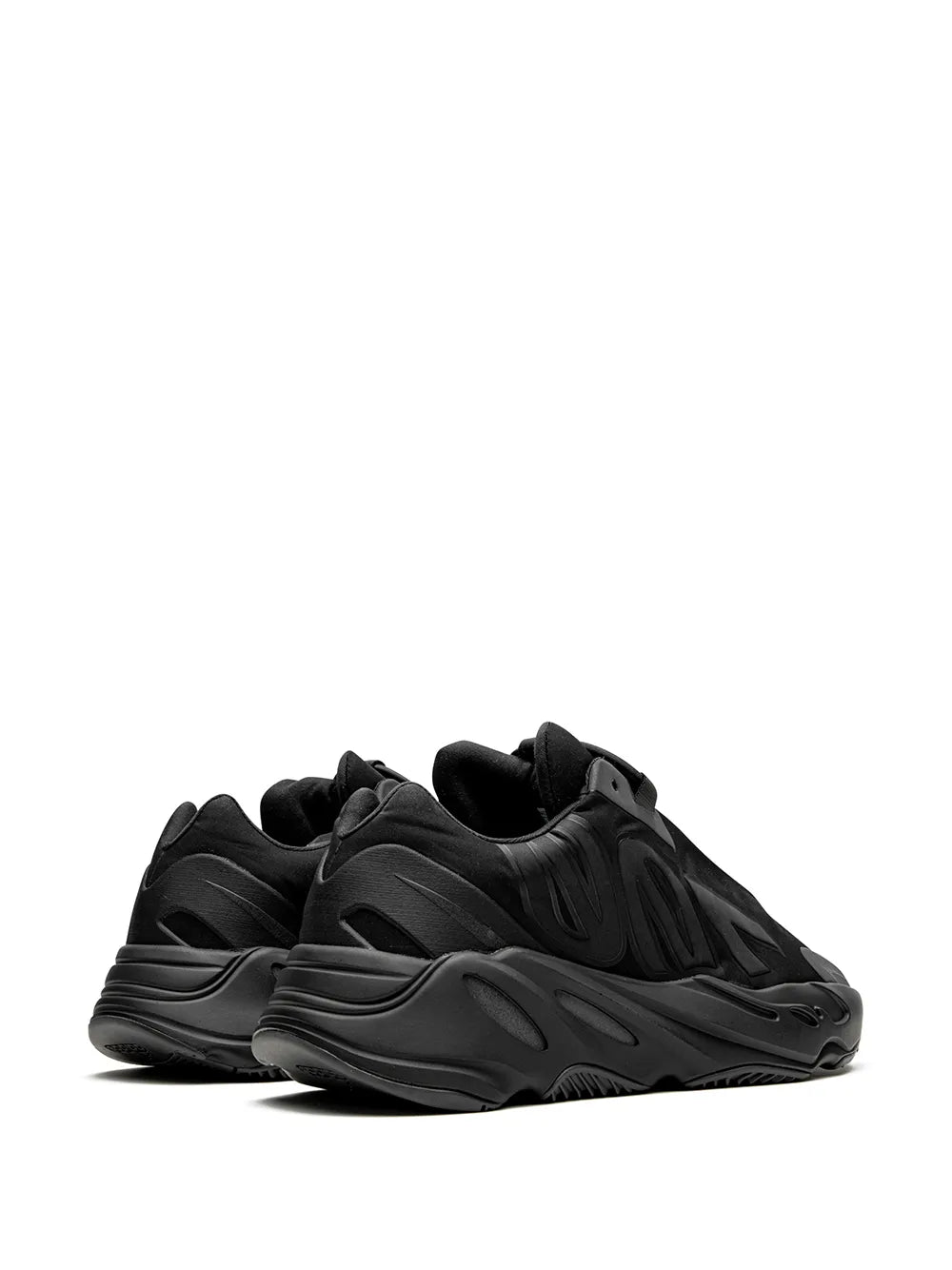 adidas Yeezy Boost 700 Mnvn Triple Black Sneakers — Black — Size US M 8.5 - US W 10 — Back View