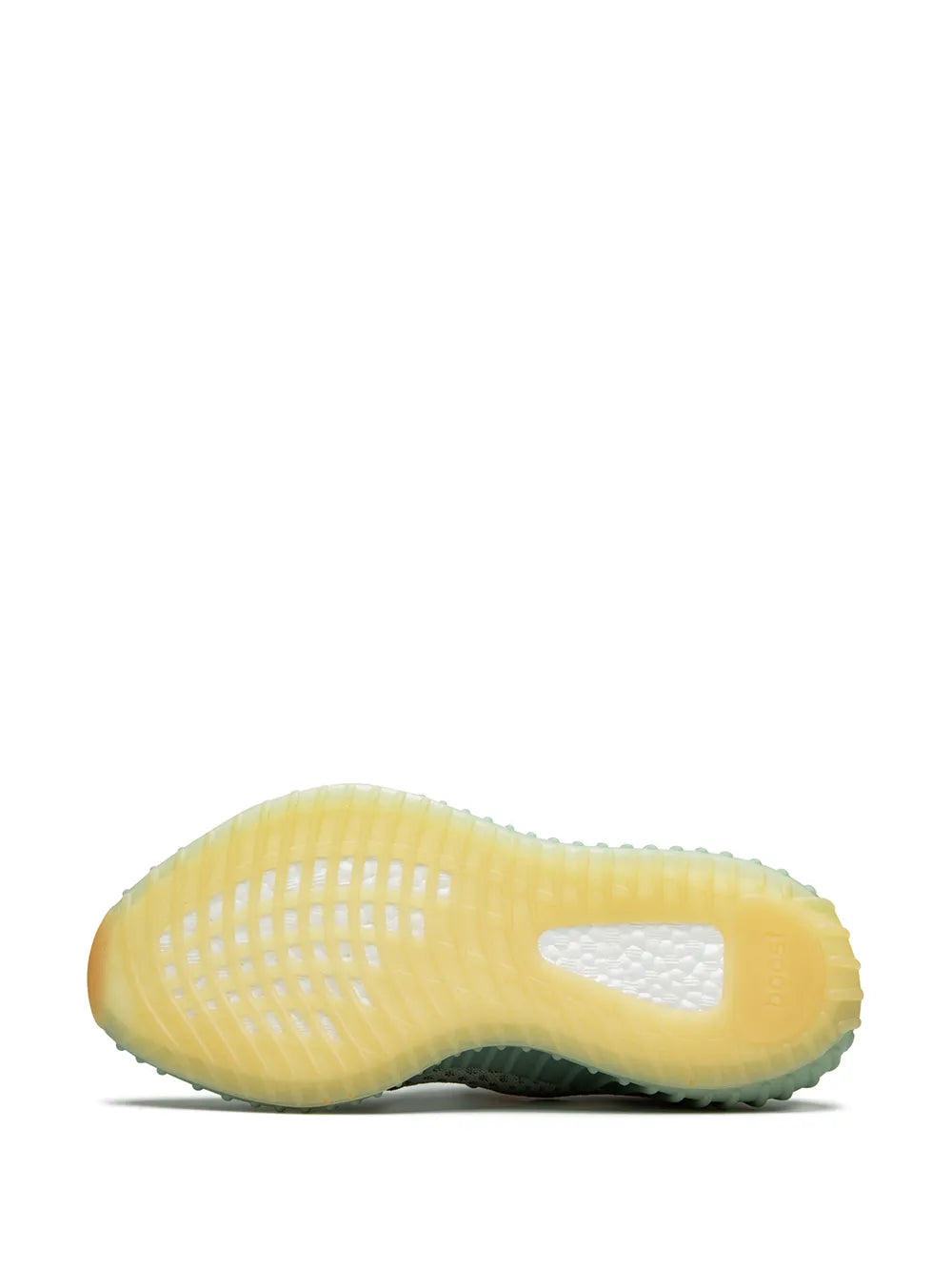 adidas Yeezy Boost 350 V2 Desert Sage Sneakers — Desert Sage — Size US M 5.5 - US W 7 — Top View