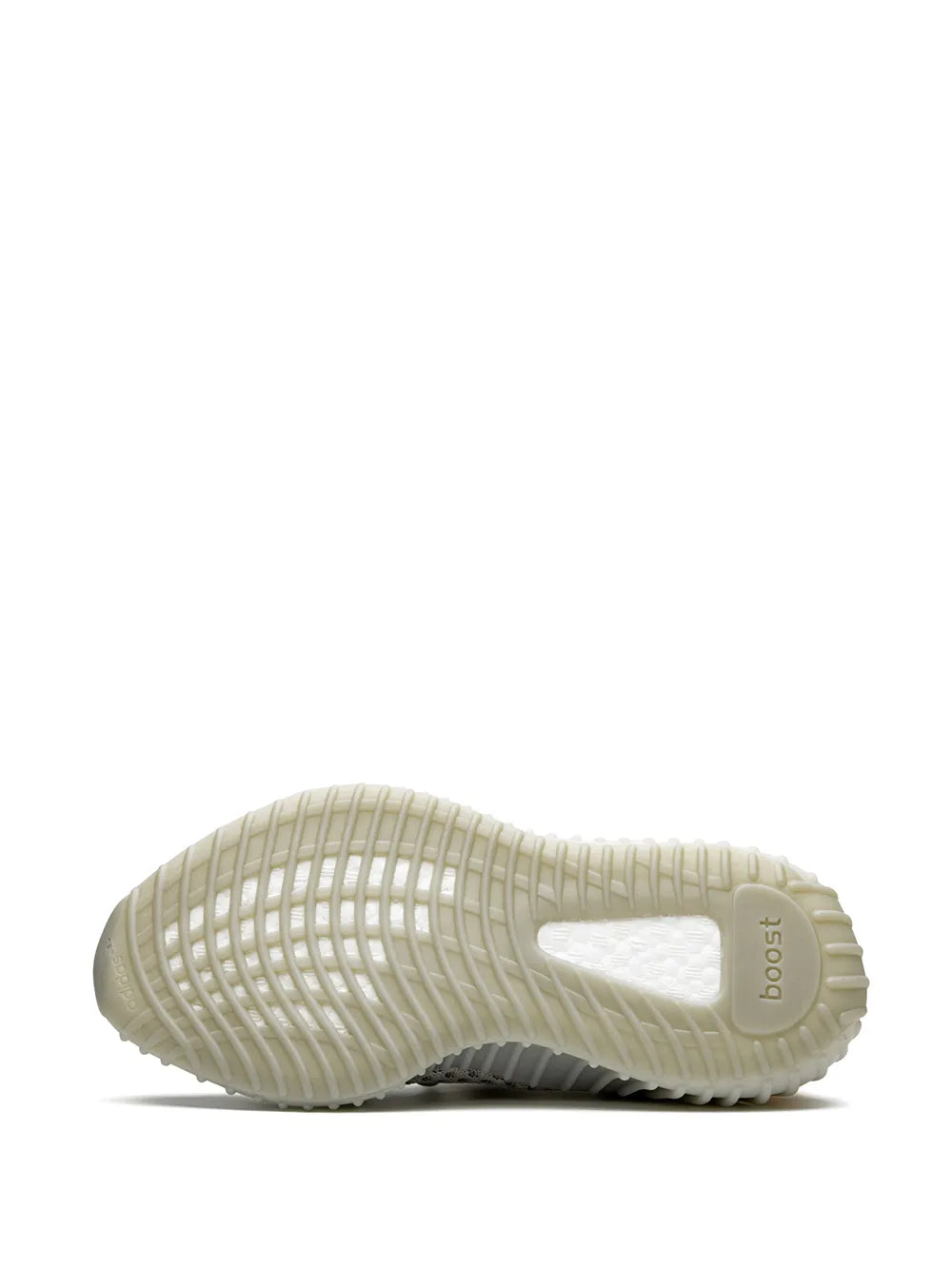 adidas Yeezy Boost 350 V2 Tail Light Sneakers — Light Grey — Size US M 5.5 - US W 7 — Top View