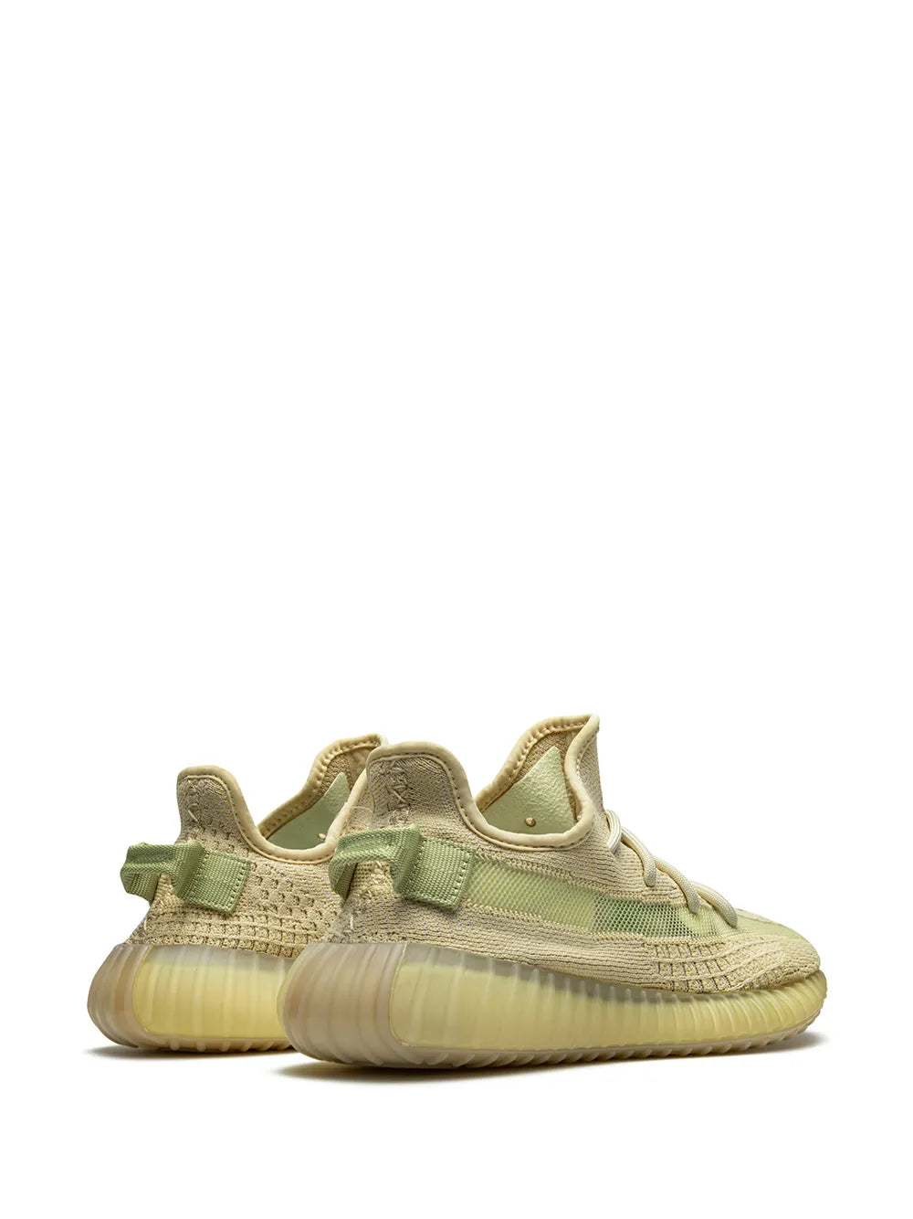 adidas Yeezy Boost 350 V2 Flax Sneakers — Flax — Size US M 5.5 - US W 7 — Back View