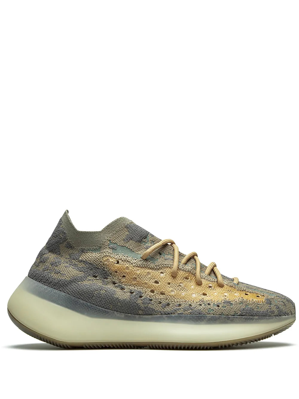adidas Yeezy Boost 380 Mist Reflective Sneakers — Grey — Size US M 8.5 - US W 10 — Front View