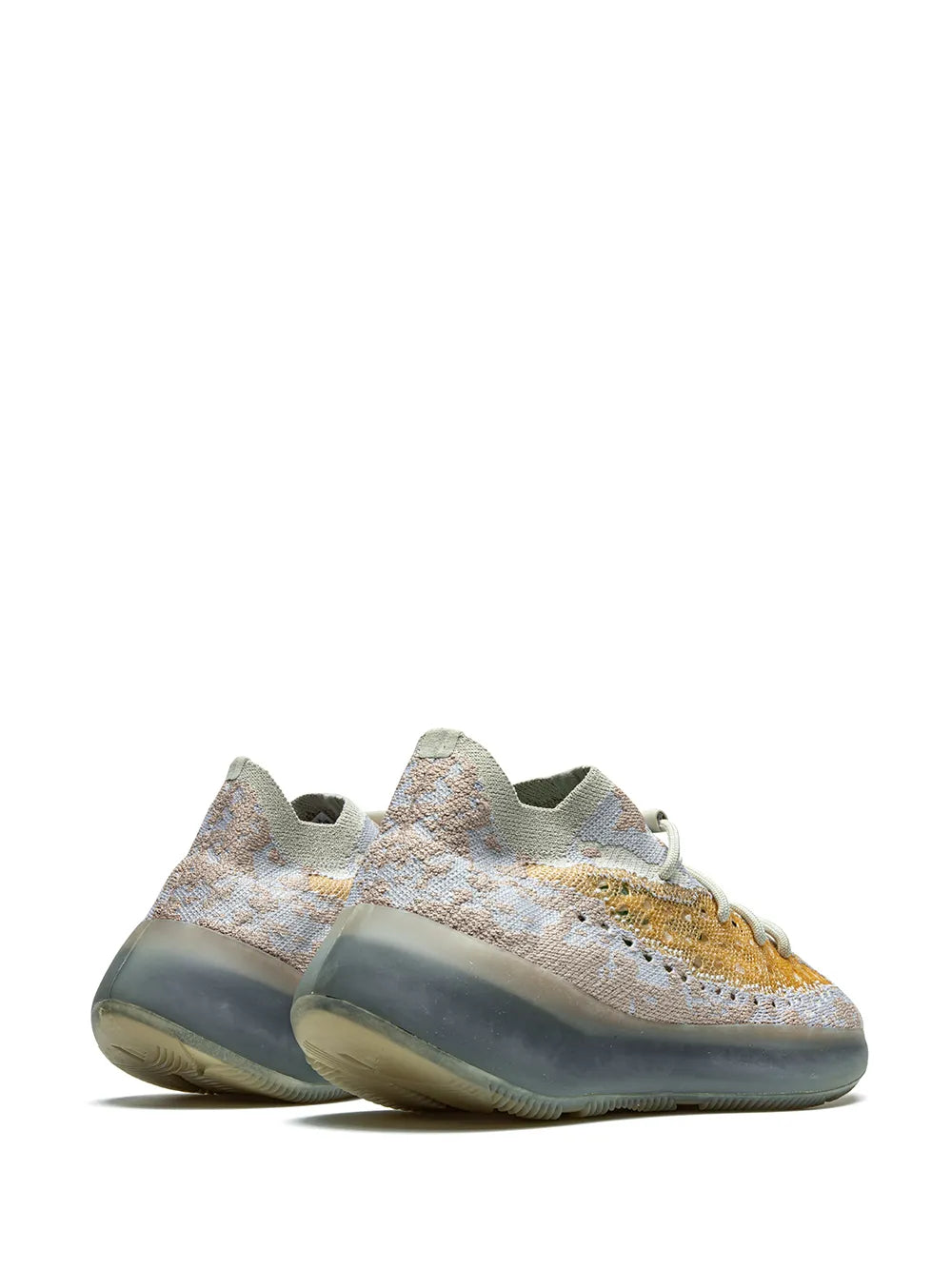adidas Yeezy Boost 380 Pepper Reflective Sneakers — Pepper — Size US M 8.5 - US W 10 — Back View