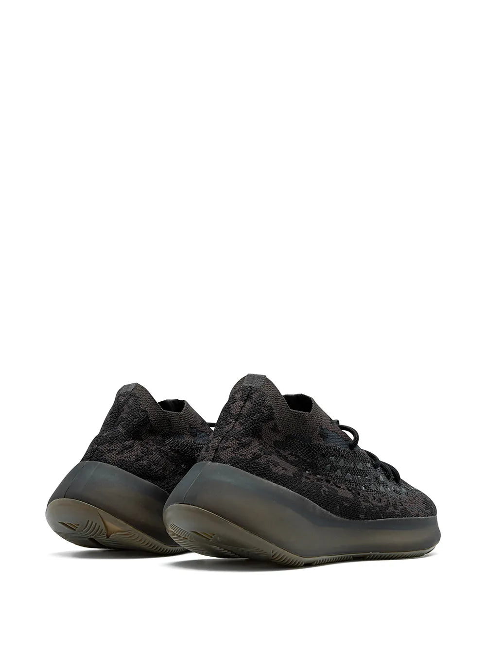 adidas Yeezy Boost 380 Reflective Onyx Sneakers — Black — Size US M 8.5 - US W 10 — Back View