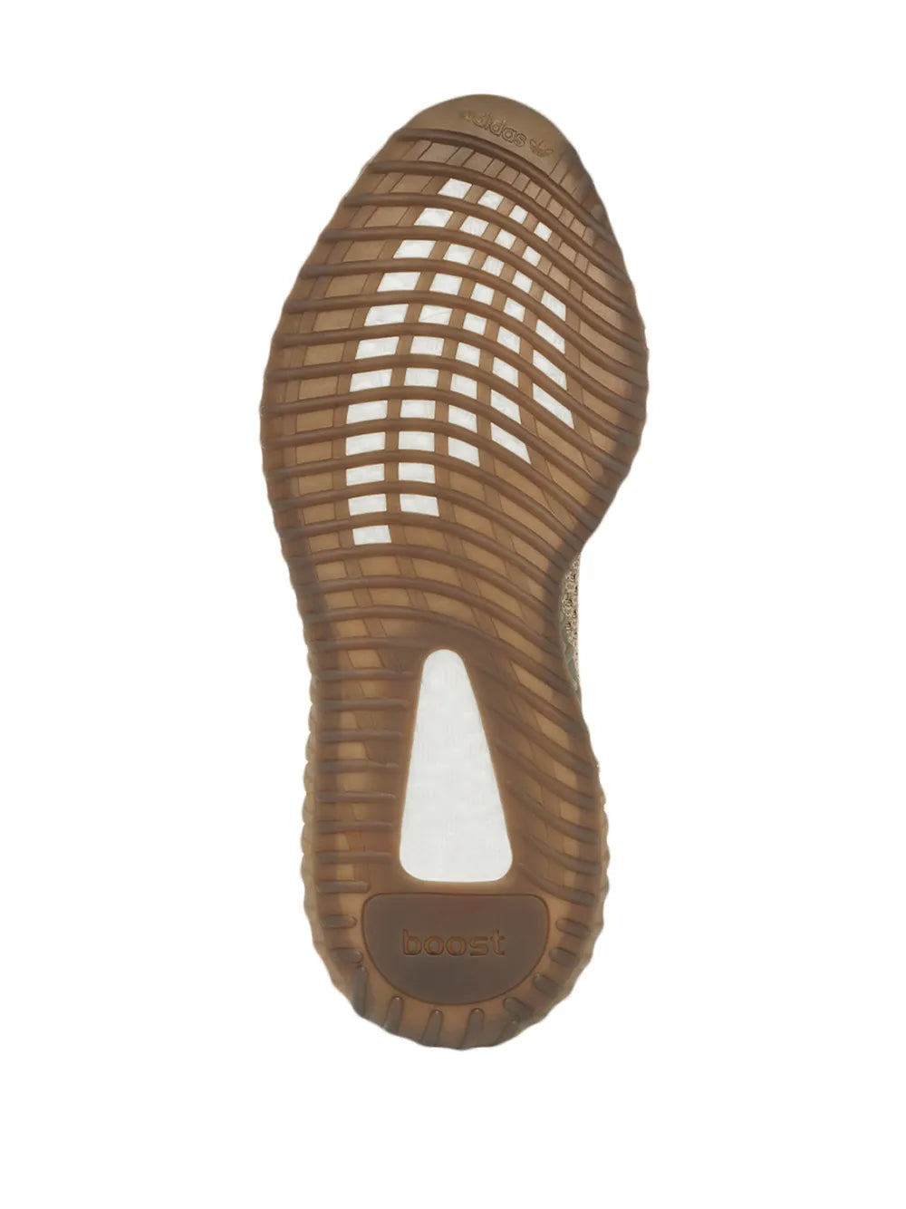 adidas Yeezy Boost 350 V2 Sand Taupe Sneakers — Eliada — Size US M 5.5 - US W 7 — Top View