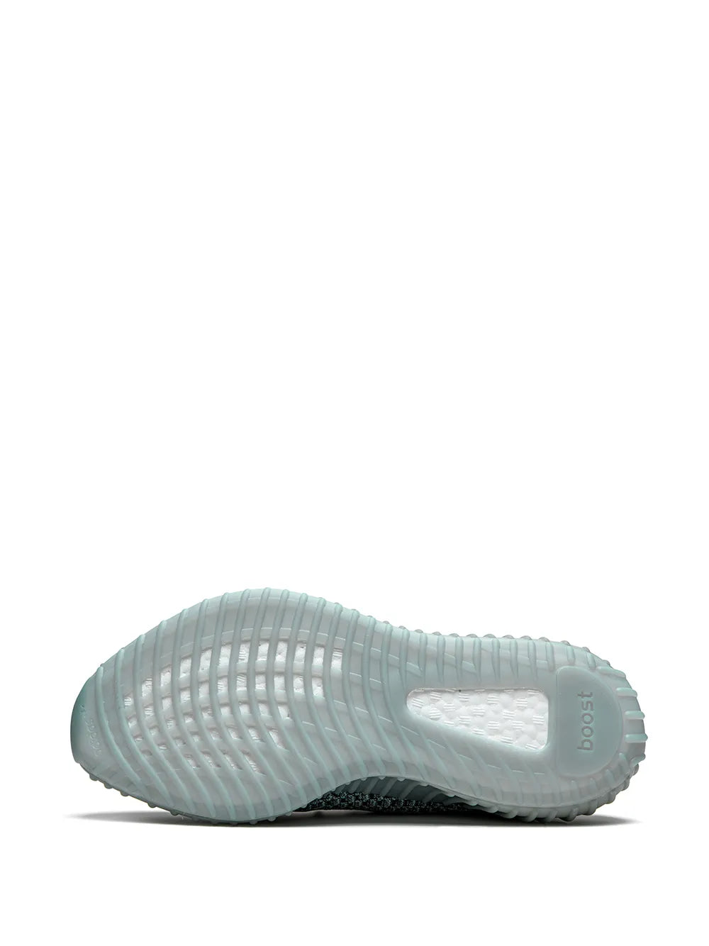 adidas Yeezy Boost 350 V2 Ash Blue Sneakers — Ash Blue — Size US M 9 - US W 10.5 — Top View
