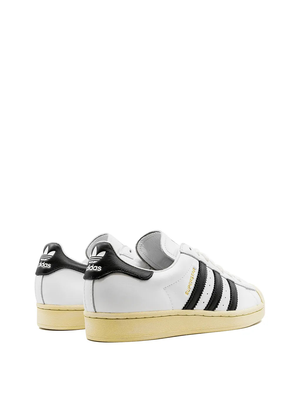 adidas Superstar Premium White/Black Sneakers — Same as shown — Size US M 10.5 - US W 12 — Back View