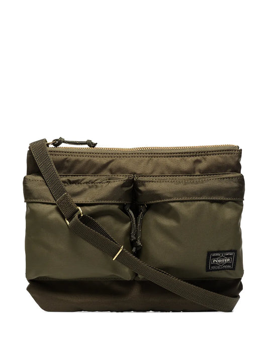 Porter Yoshida Co Flying Ace Two Way Shoulder Bag — Same as shown — Size One Size — Front View