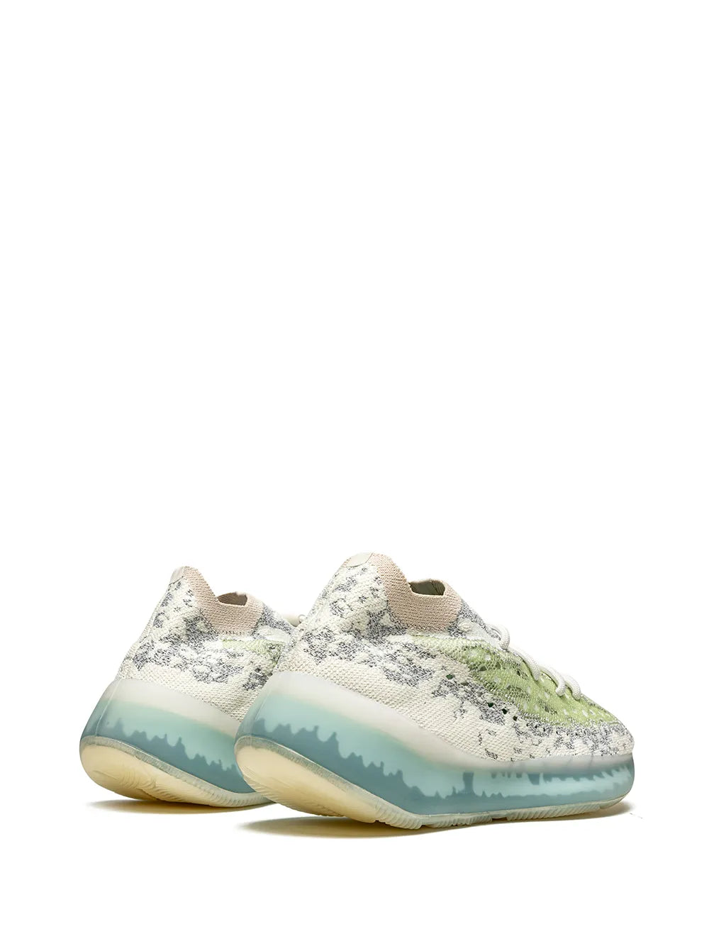adidas Yeezy Boost 380 Alien Blue Sneakers — Alien Blue — Size US M 7.5 - US W 9 — Back View