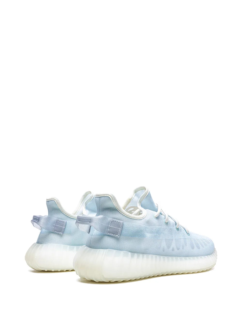 adidas Yeezy Boost 350 V2 Mono Ice Sneakers — Mono Ice — Size US M 5.5 - US W 7 — Back View