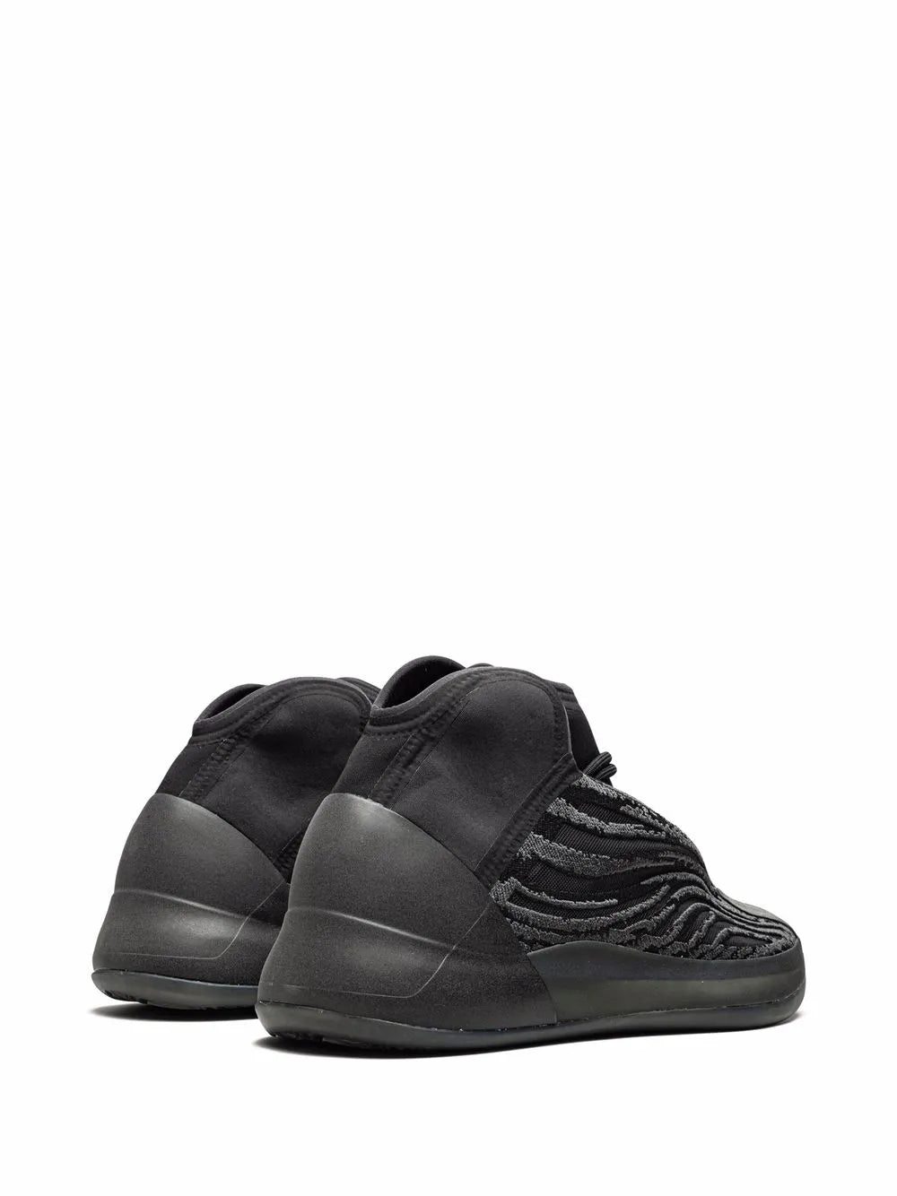 adidas Yeezy Quantum Onyx Sneakers — Black — Size US M 3.5 - US W 5 — Back View