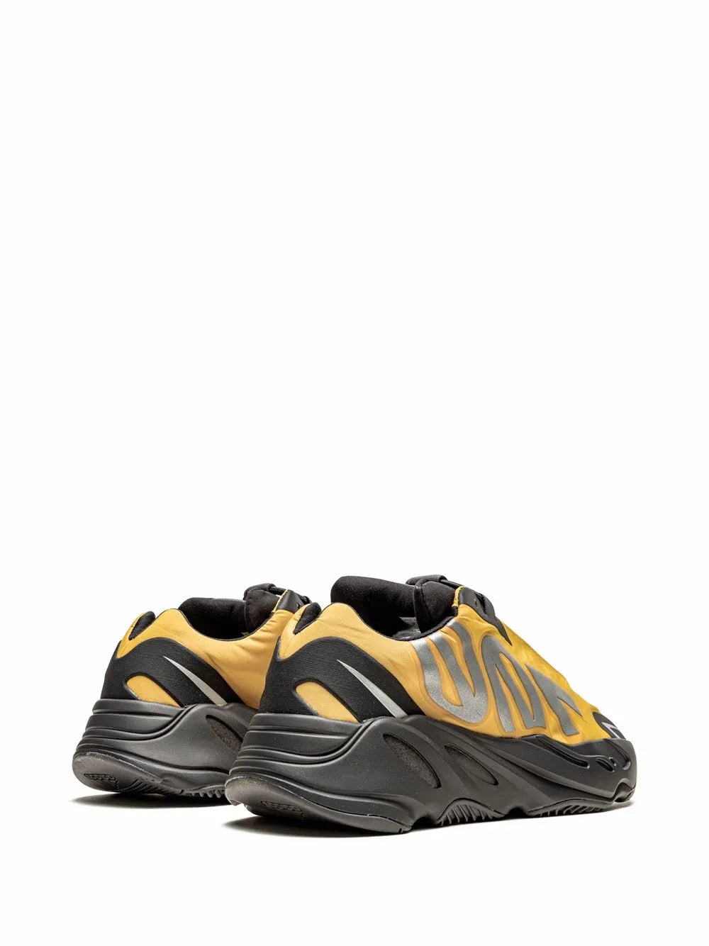 adidas Yeezy 700 Mnvn Honey Flux Sneakers — Honey Flux/Black — Size US M 9 - US W 10.5 — Back View