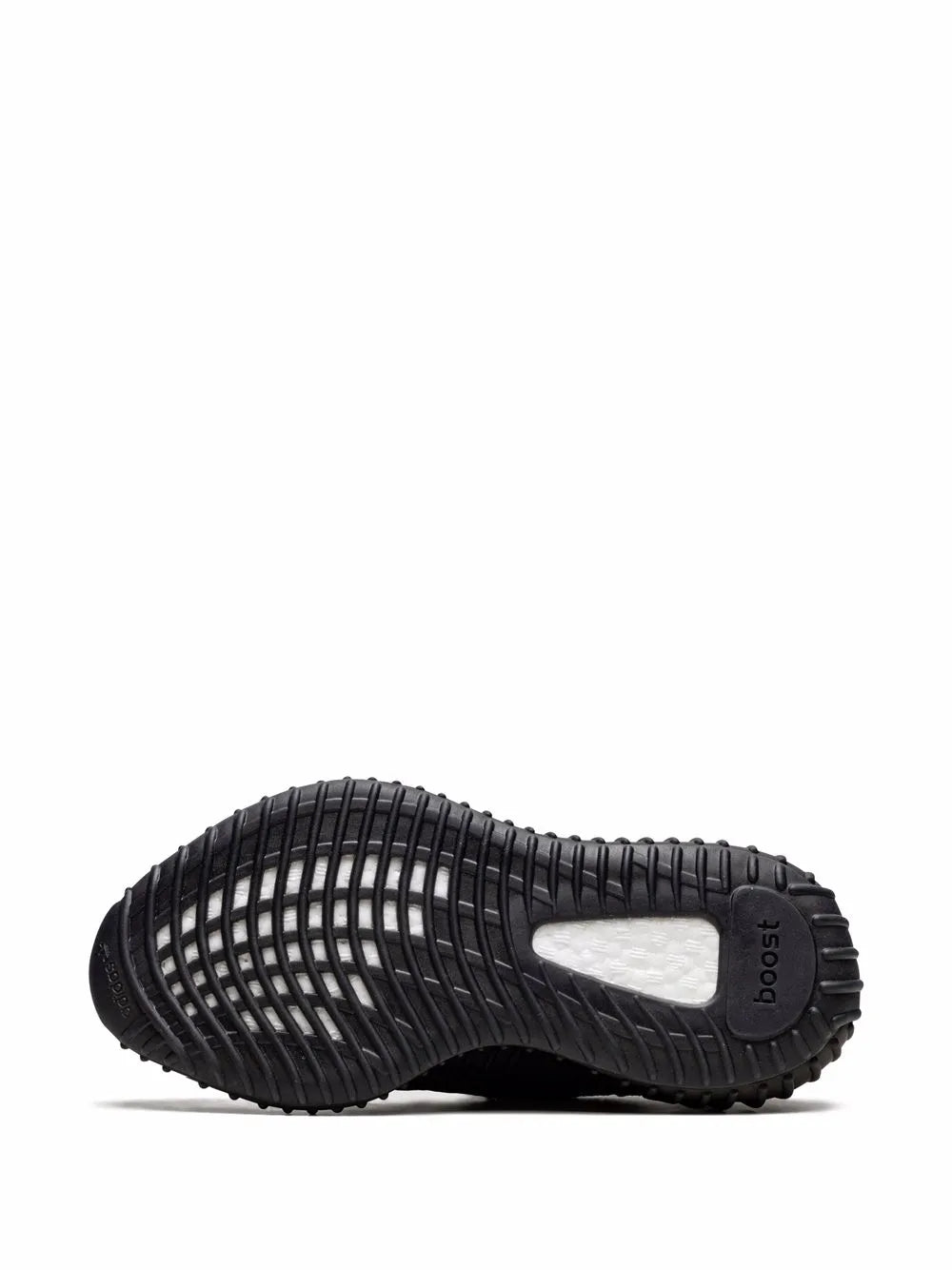 adidas Yeezy Boost 350 V2 Mx Rock Sneakers — Black — Size US M 5.5 - US W 7 — Top View
