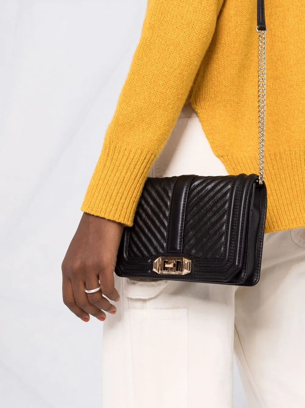 Rebecca Minkoff Quilted Shoulder Bag — Same as shown — Size One Size — Back View