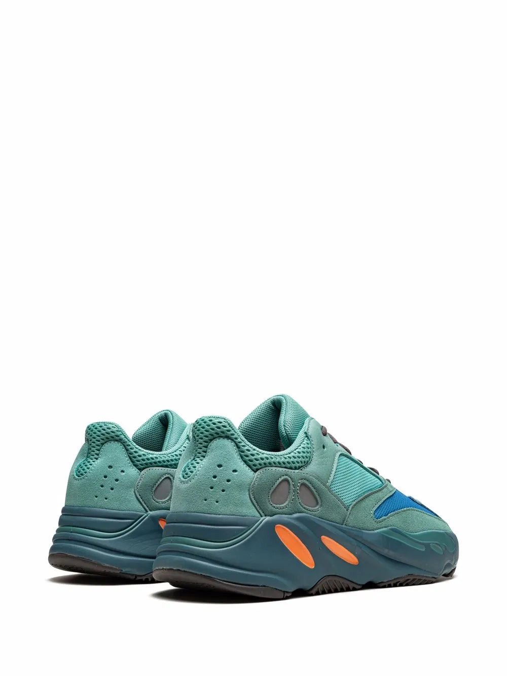 adidas Yeezy Boost 700 Faded Azure Sneakers — Blue — Size US M 8.5 - US W 10 — Back View