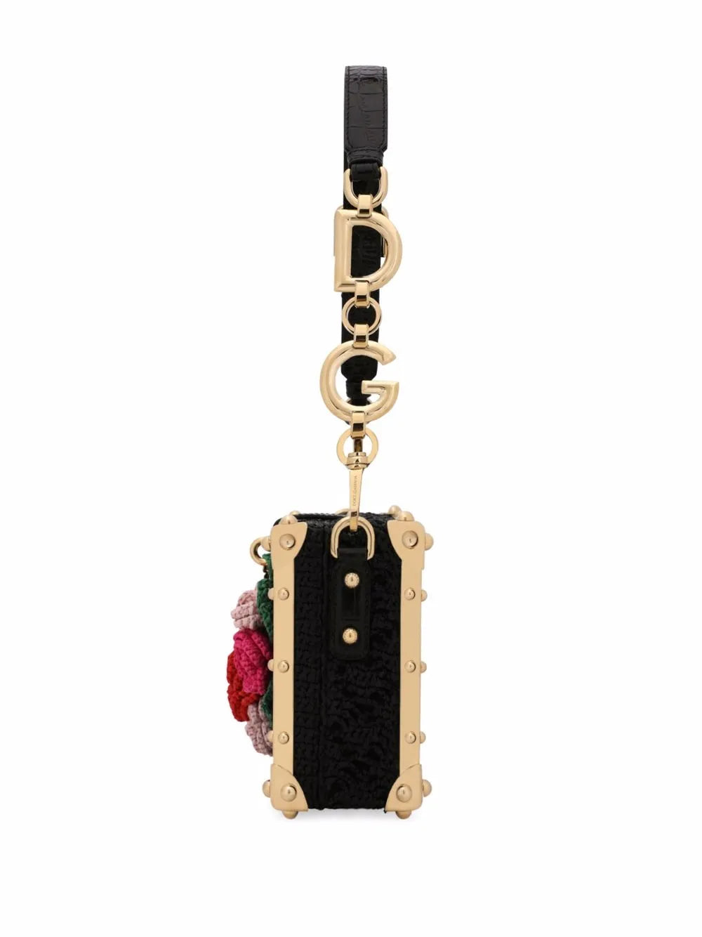 Dolce Gabbana Dolce Box Raffia Top Handle Bag — Same as shown — Size One Size — Top View