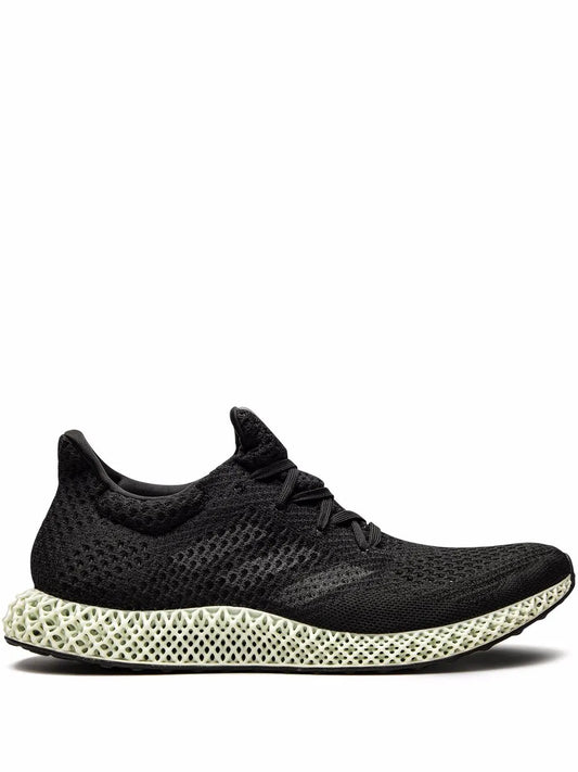 adidas Futurecraft 4D Core Black/Linen Green Sneakers — Same as shown — Size US M 3.5 - US W 5 — Front View