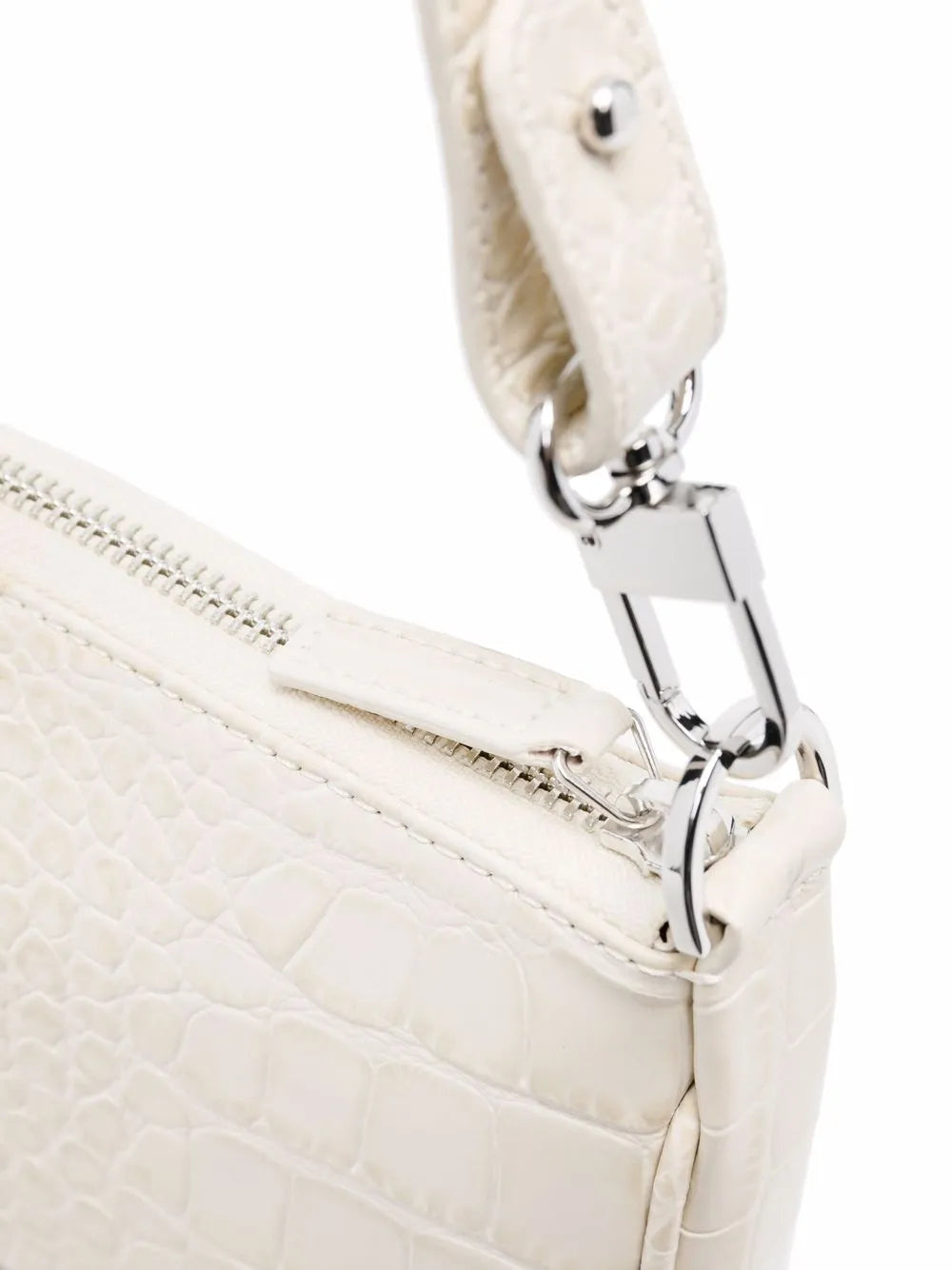 By Far Rachel Crocodille Effect Shoulder Bag — Same as shown — Size One Size — Detail View