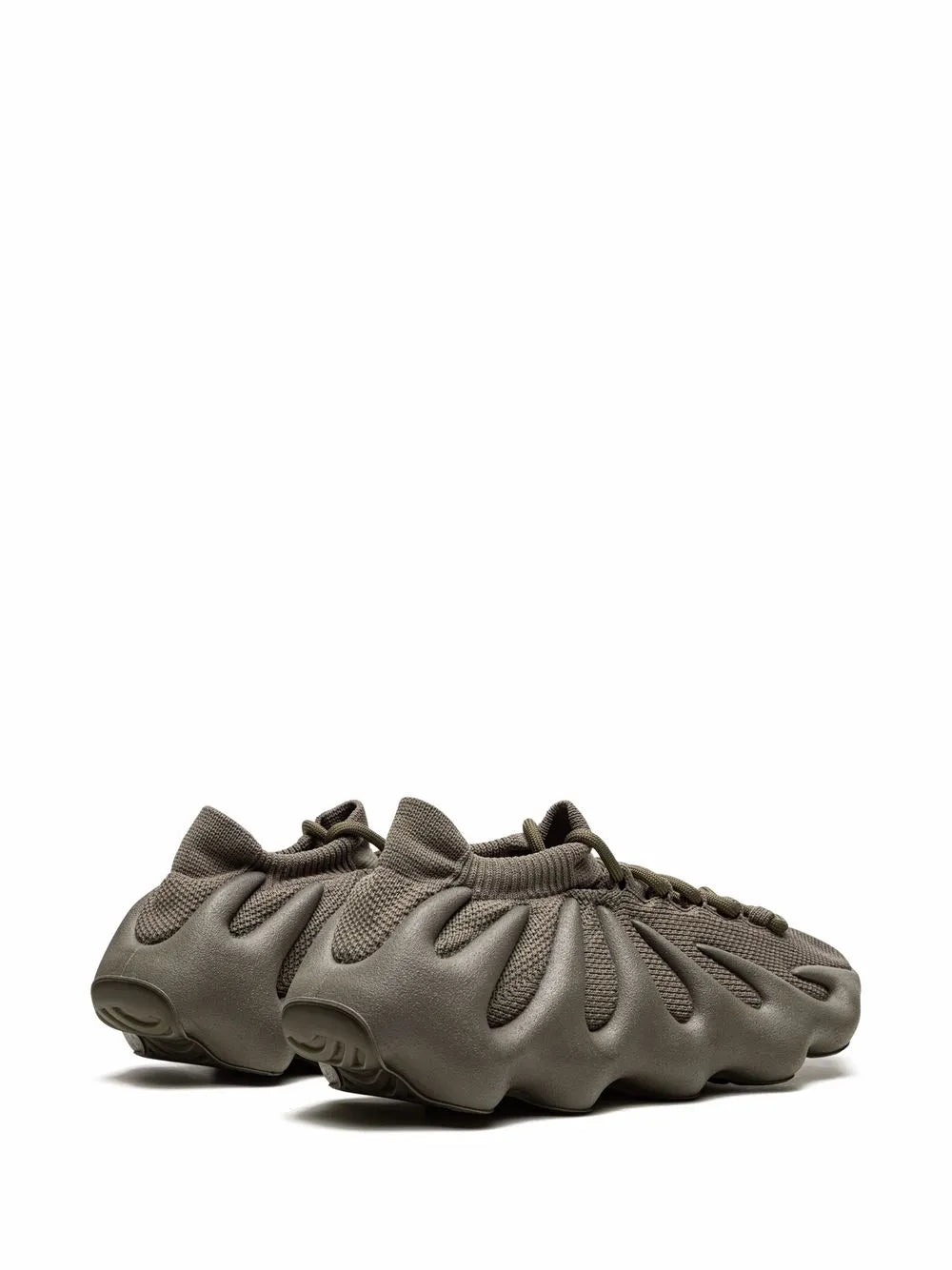 adidas Yeezy 450 Cinder Sneakers — Grey — Size US M 6 - US W 7.5 — Back View