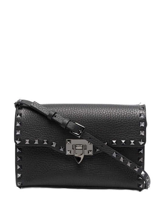 Valentino Garavani Small Rockstud Cross Body Bag — Same as shown — Size One Size — Front View