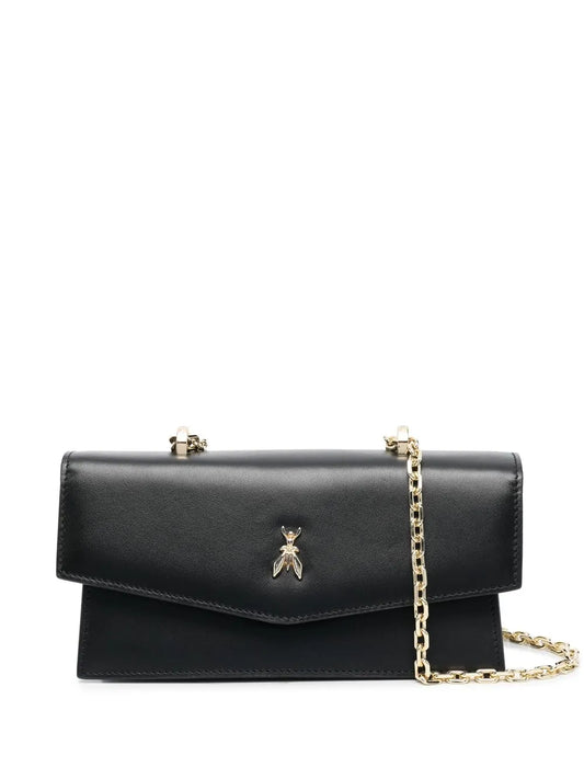 Patrizia Pepe Logo Plaque Shoulder Bag — Same as shown — Size One Size — Front View