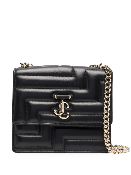 Jimmy Choo Avenue Quad Quilted Shoulder Bag — Same as shown — Size One Size — Front View