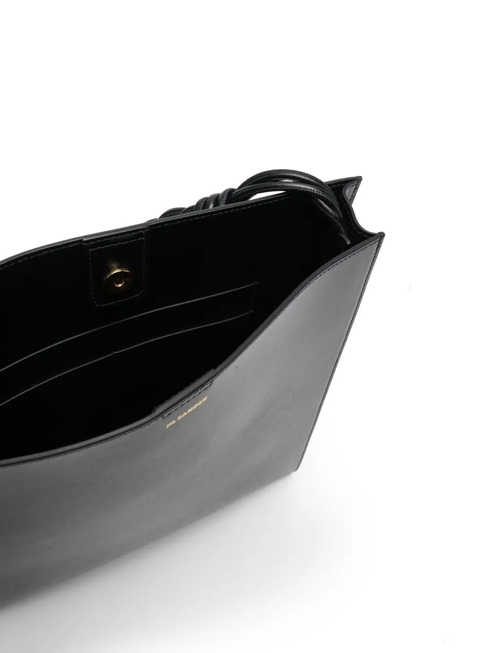 Jil Sander Logo Print Leather Shoulder Bag — Same as shown — Size One Size — Lifestyle View