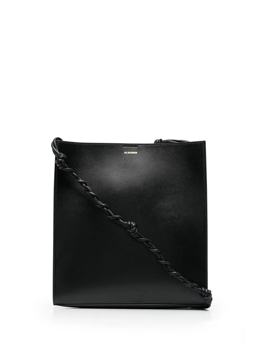 Jil Sander Logo Print Leather Shoulder Bag — Same as shown — Size One Size — Front View