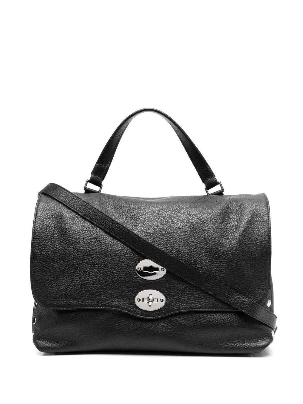 Zanellato Medium Postina Studded Tote Bag — Same as shown — Size One Size — Front View