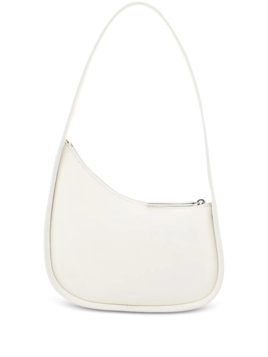 The Row Half Moon Leather Shoulder Bag — Same as shown — Size One Size — Front View