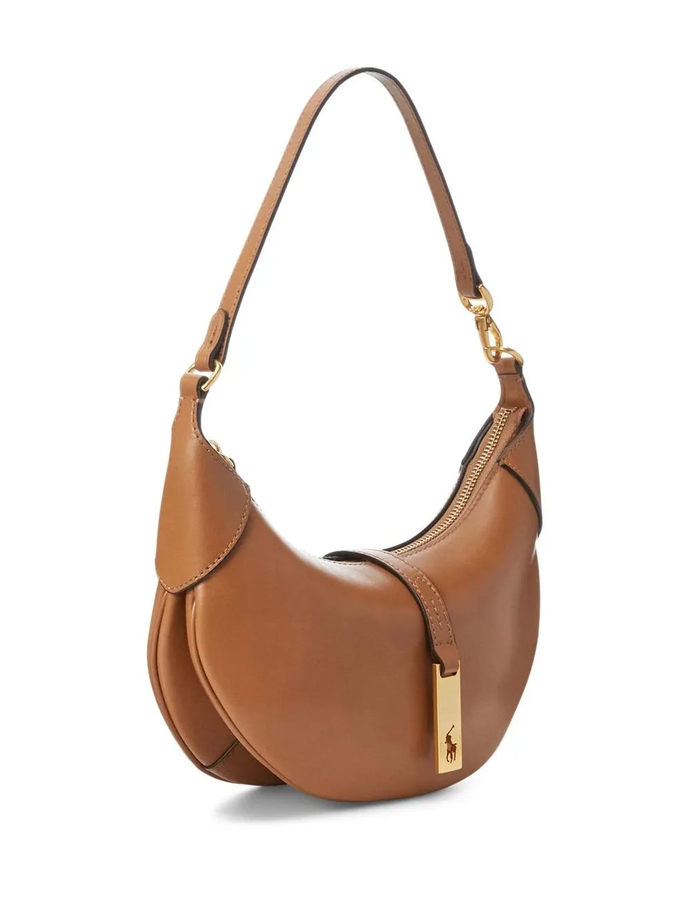 Polo Ralph Lauren Small Leather Shoulder Bag — Same as shown — Size One Size — Top View