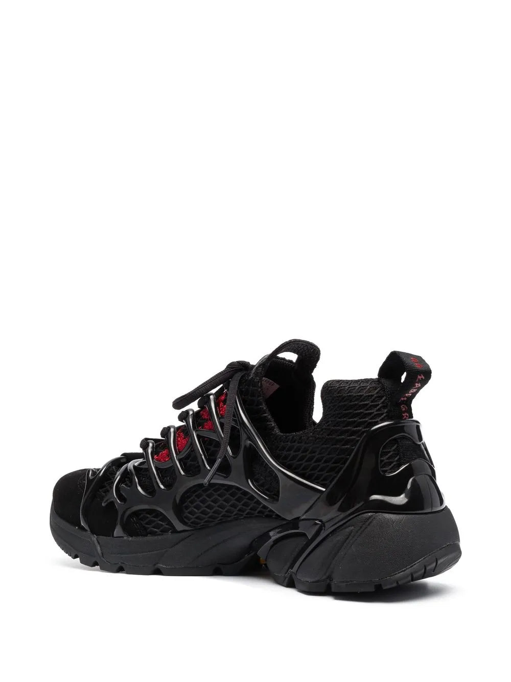 44 Label Group Mesh-Panelled Low-Top Sneakers — Same as shown — Size US M 3.5 - US W 5 — Back View