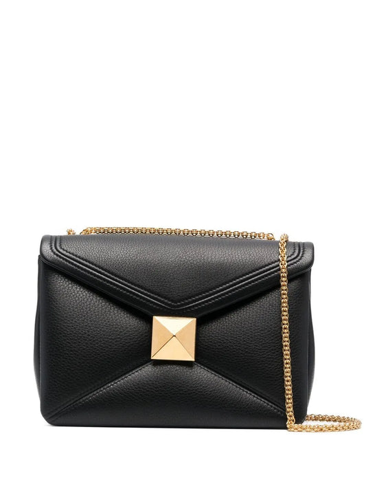 Valentino Garavani Rockstud Quilted Shoulder Bag — Same as shown — Size One Size — Front View