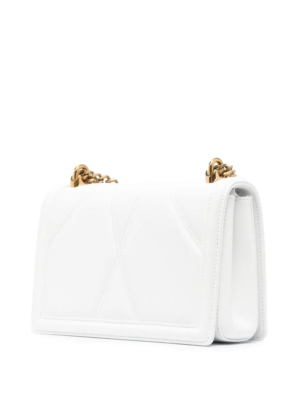 Dolce Gabbana Medium Devotion Quilted Shoulder Bag — Same as shown — Size One Size — Back View