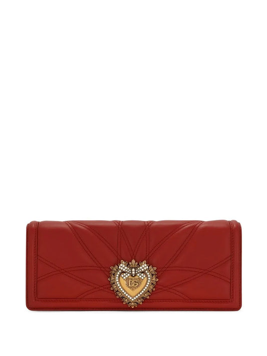 Dolce Gabbana Devotion Quilted Shoulder Bag — Same as shown — Size One Size — Front View
