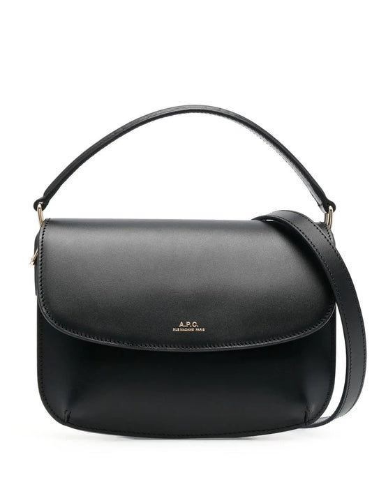 Apc Sarah Leather Shoulder Bag — Same as shown — Size One Size — Front View