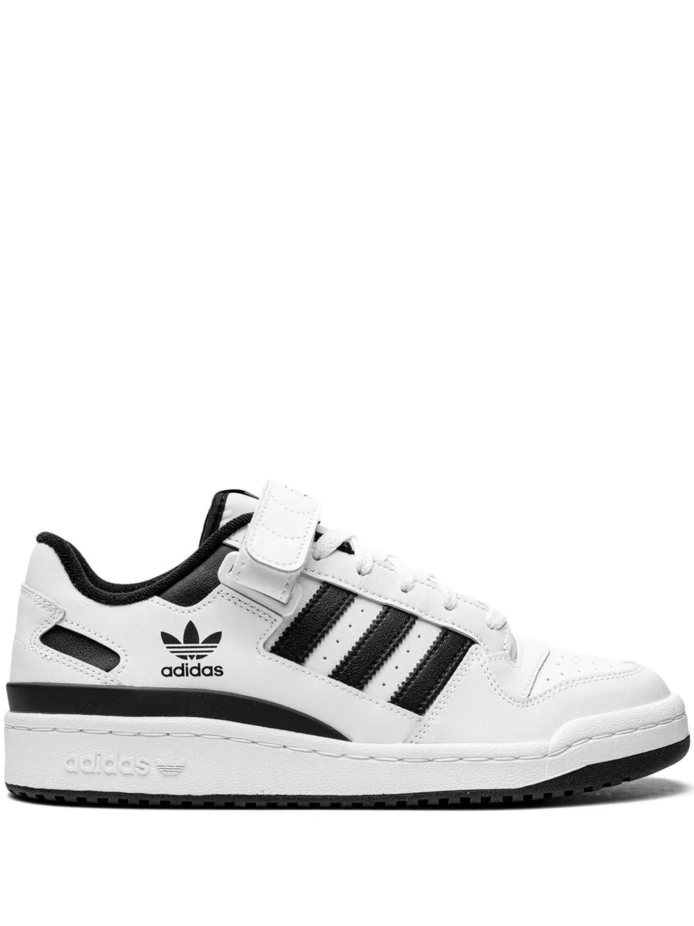 adidas Forum Low White/Black Sneakers — Same as shown — Size US M 10.5 - US W 12 — Front View