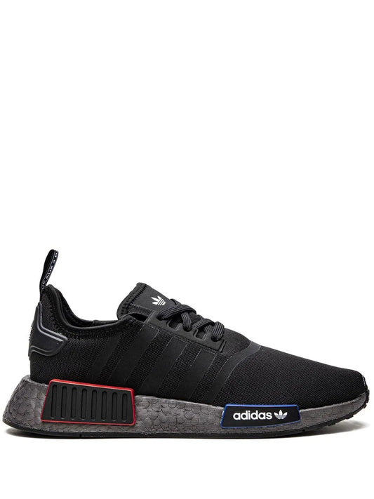 adidas Kids Nmd R1 Low-Top Sneakers — Black — Size US M 10 - US W 11.5 — Front View