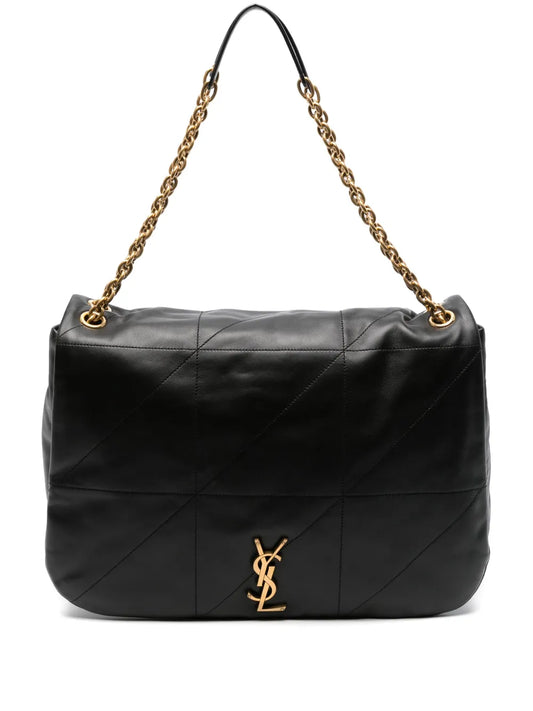 Saint Laurent Jamie Leather Shoulder Bag — Same as shown — Size One Size — Front View