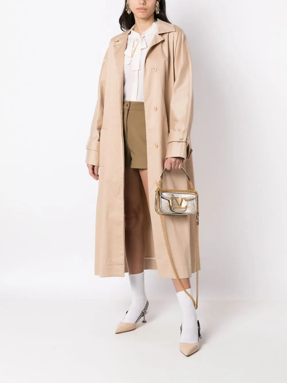 Valentino Garavani Small Loco Shoulder Bag — Same as shown — Size One Size — Side View