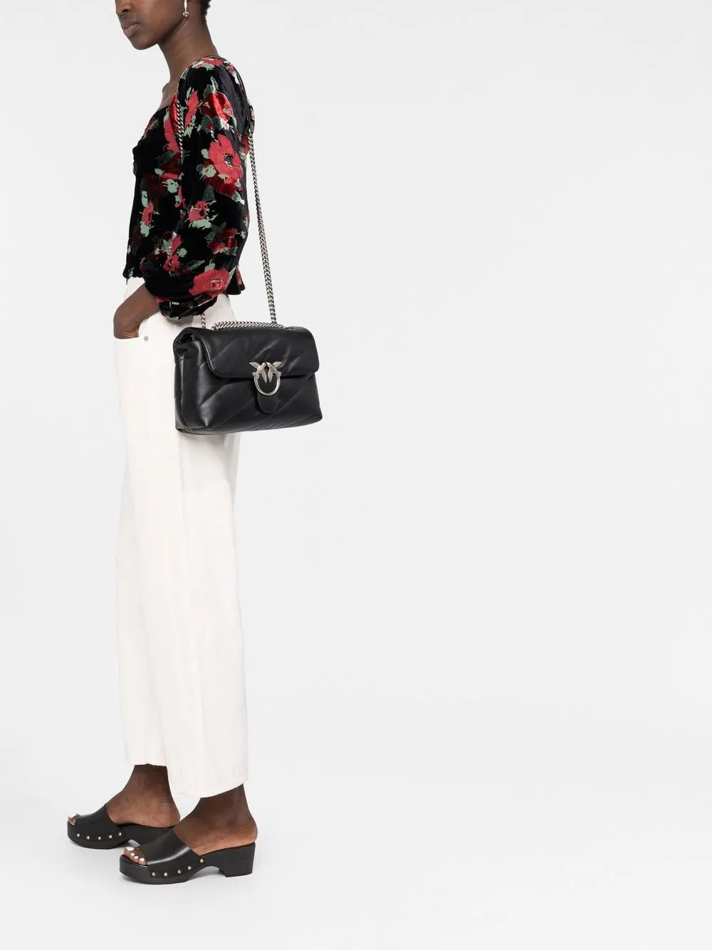Pinko Love Classic Puff Shoulder Bag — Same as shown — Size One Size — Side View